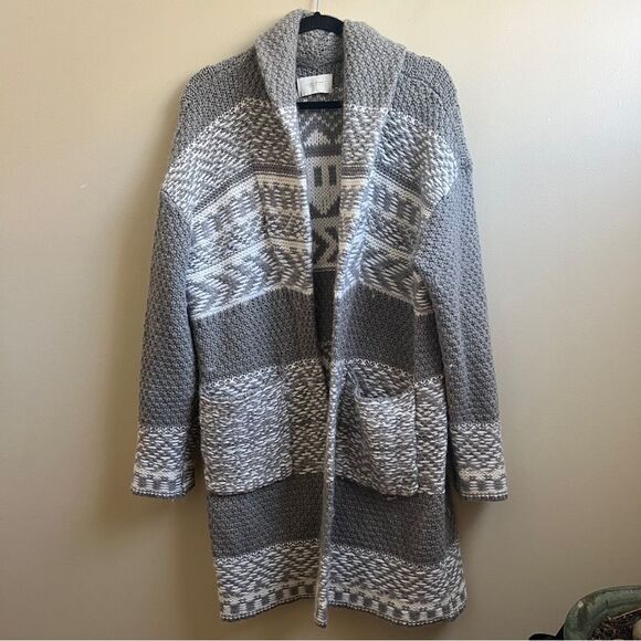 Lucky Brand wool blend Cardigan Sweater Size Large - Picture 2 of 7